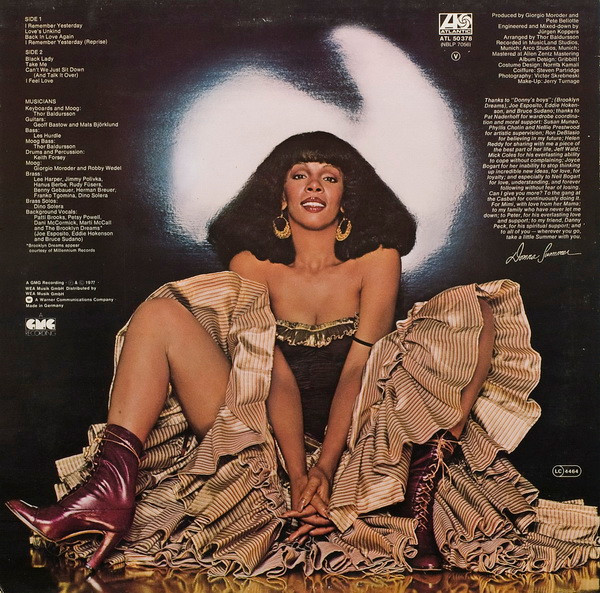 Donna Summer - I Remember Yesterday (LP, Album, P/Mixed)
