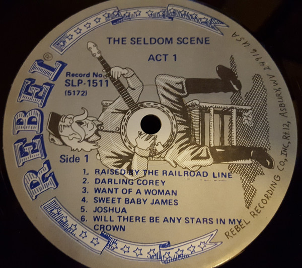 The Seldom Scene - Act 1 (LP, Album, RP)
