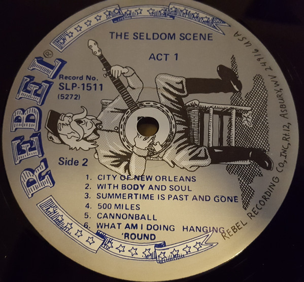 The Seldom Scene - Act 1 (LP, Album, RP)