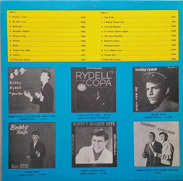 Bobby Rydell - 20 Golden Hits (LP, Comp)