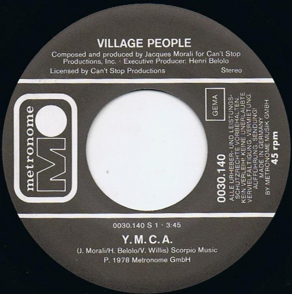 Village People - Y.M.C.A. (7
