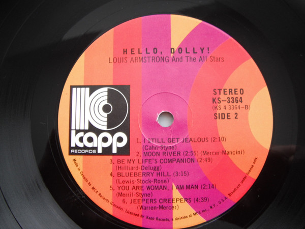 Louis Armstrong - Hello, Dolly! (LP, Album)