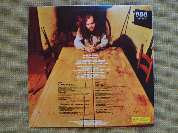 B. W. Stevenson* - My Maria (LP, Album)