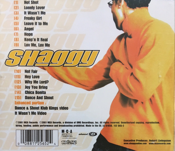 Shaggy - Hot Shot (CD, Album, Enh)