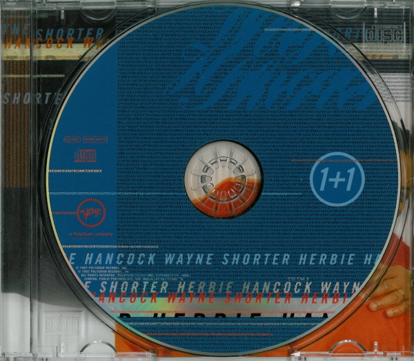 Herbie Hancock, Wayne Shorter - 1+1 (CD, Album, RP, UML)
