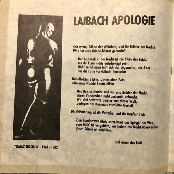 Laibach - Rekapitulacija 1980-84 (2xLP, Album + Box)