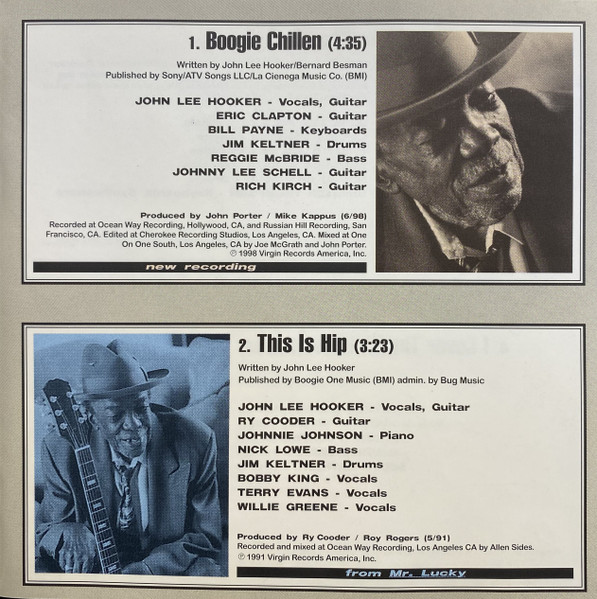 John Lee Hooker - The Best Of Friends (CD, Comp)