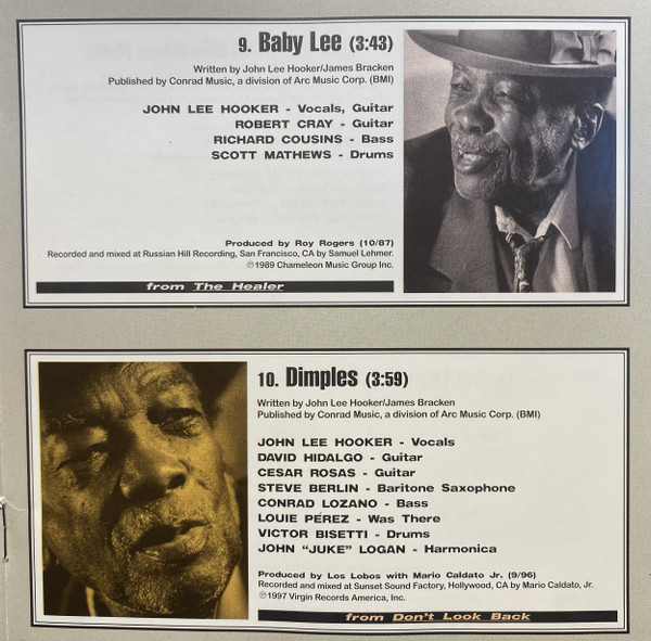 John Lee Hooker - The Best Of Friends (CD, Comp)