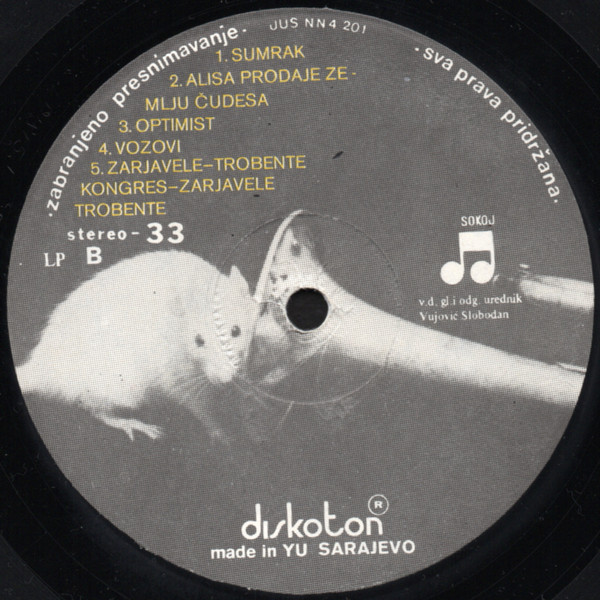 Kongres - Zarjavele Trobente (LP, Album)