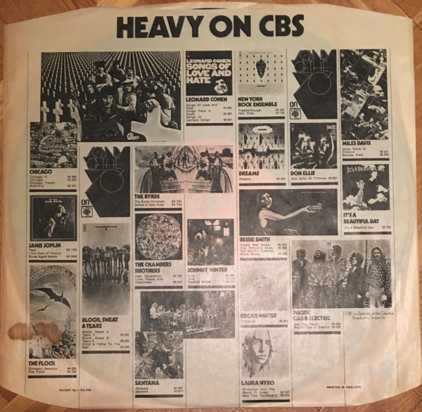 Blood, Sweat And Tears - Child Is Father To The Man (LP, Album, RE)