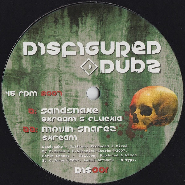 Skream & Cluekid - Sandsnake / Movin Snarez (12