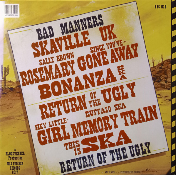 Bad Manners - Return Of The Ugly (LP, Album, RE)
