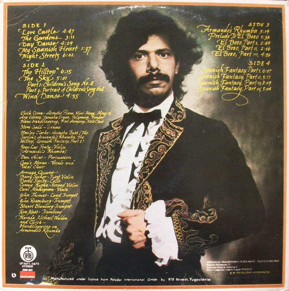 Chick Corea - My Spanish Heart (2xLP, Album, RE, RP)