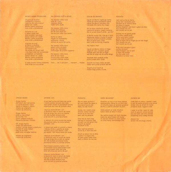 Boomerang (5) - Na Zapadu Ništa Novo (LP, Album)