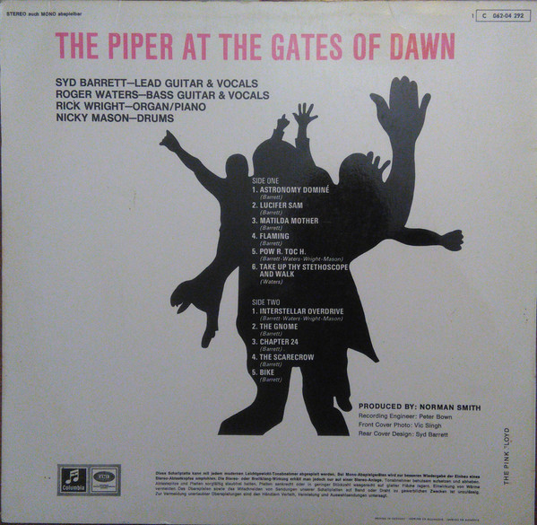 Pink Floyd - The Piper At The Gates Of Dawn (LP, Album, RE)