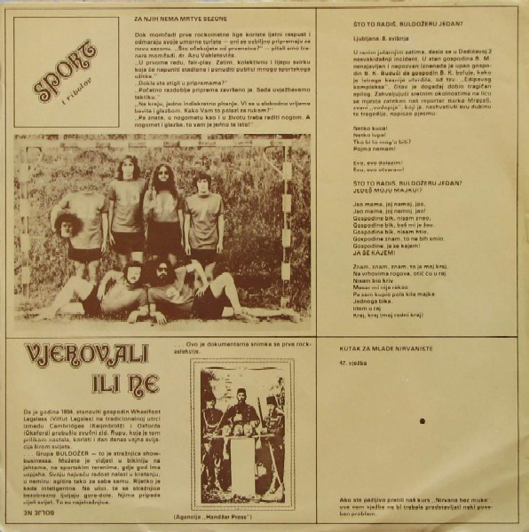 Buldožer - Pljuni Istini U Oči (LP, Album, RE)