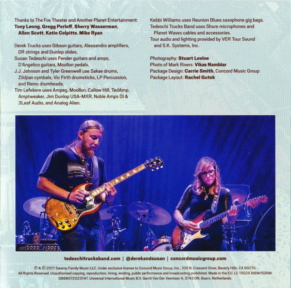 Tedeschi Trucks Band - Live From The Fox Oakland  (2xCD, Album)