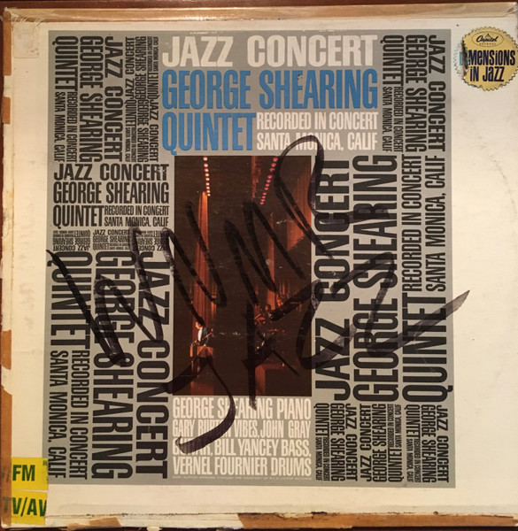 George Shearing Quintet* - Jazz Concert (LP, Album, Mono, Scr)