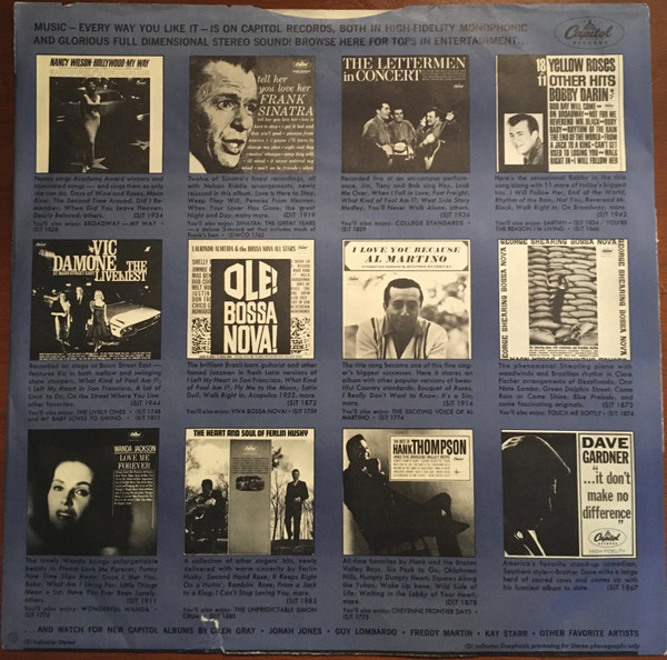 George Shearing Quintet* - Jazz Concert (LP, Album, Mono, Scr)