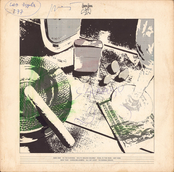 Led Zeppelin - In Through The Out Door (LP, Album, ''F)