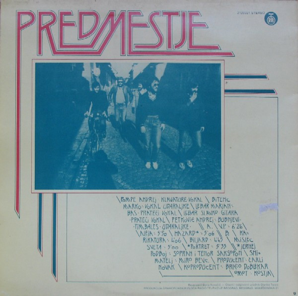 Predmestje - Hazard (LP, Album, Bri)