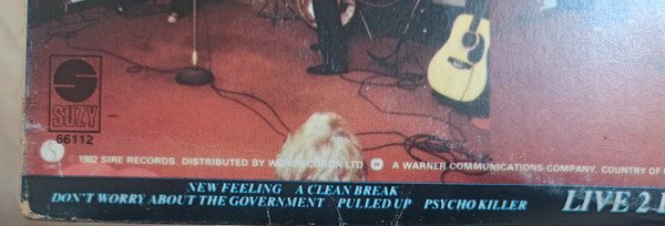 Talking Heads - The Name Of This Band Is Talking Heads (2xLP, Album)