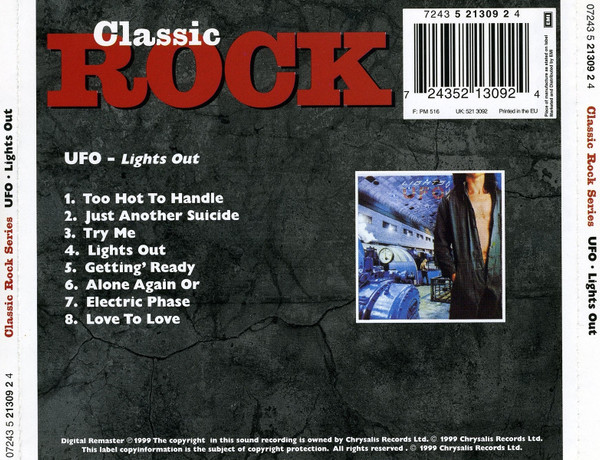 UFO (5) - Lights Out (CD, Album, RE, RM)