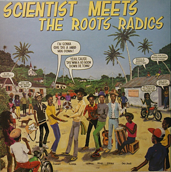 Scientist Meets The Roots Radics - Scientist Meets The Roots Radics (LP, Album, RE)