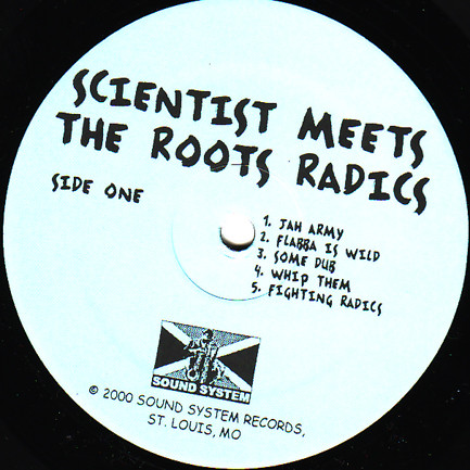 Scientist Meets The Roots Radics - Scientist Meets The Roots Radics (LP, Album, RE)