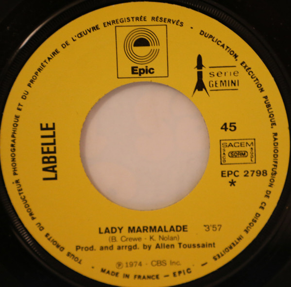 LaBelle - Lady Marmalade 