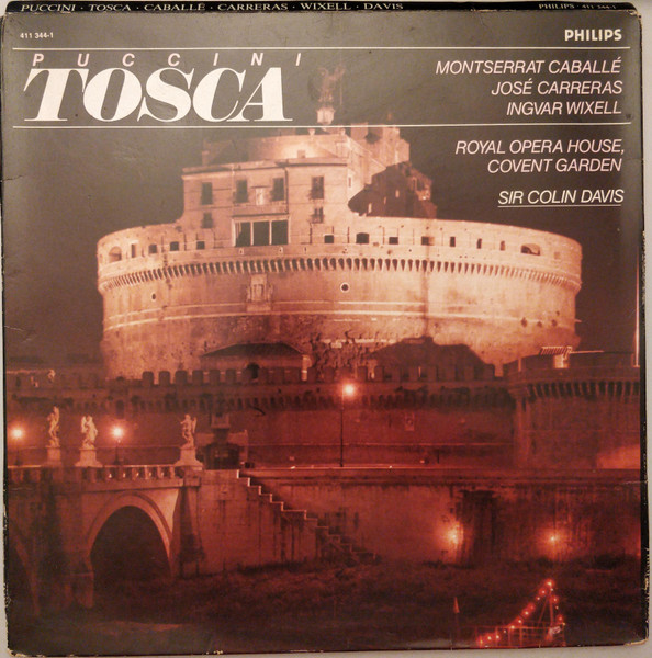 Puccini* ' Montserrat CaballÃ© ' JosÃ© Carreras ' Ingvar Wixell ' Sir Colin Davis - Tosca (2xLP, RE)