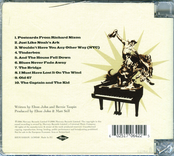 Elton John - The Captain & The Kid (CD, Album)