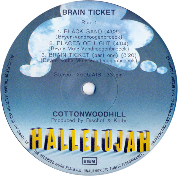 Brainticket - Cottonwoodhill (LP, Album)