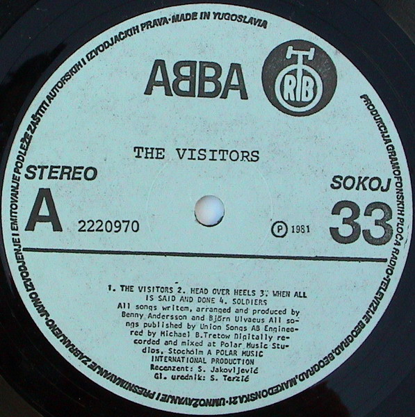 ABBA - The Visitors (LP, Album)