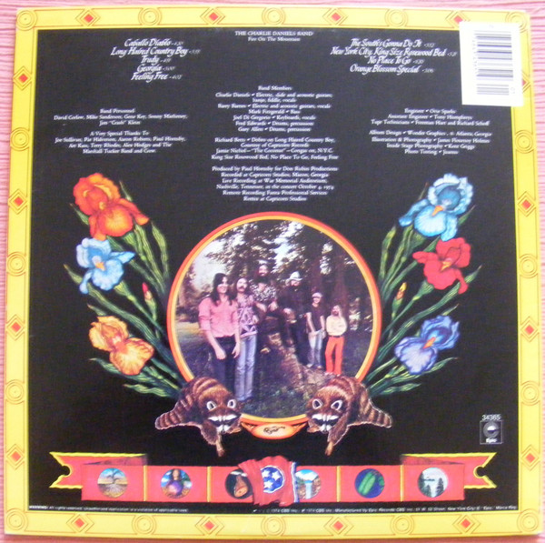 The Charlie Daniels Band - Fire On The Mountain (LP, Album, RE, Gat)