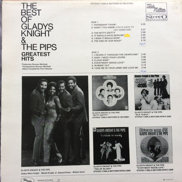 Gladys Knight & The Pips* - The Best Of Gladys Knight & The Pips (LP, Comp, Club)