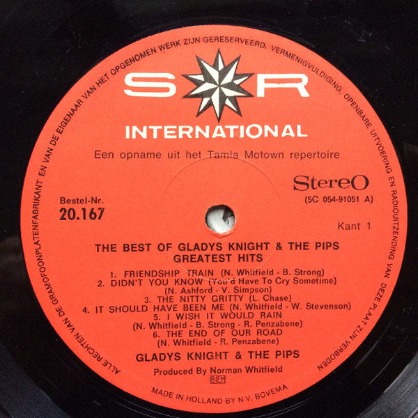 Gladys Knight & The Pips* - The Best Of Gladys Knight & The Pips (LP, Comp, Club)