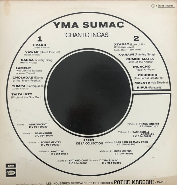 Yma Sumac - Greatest! (Chanto Incas) (LP, Comp)