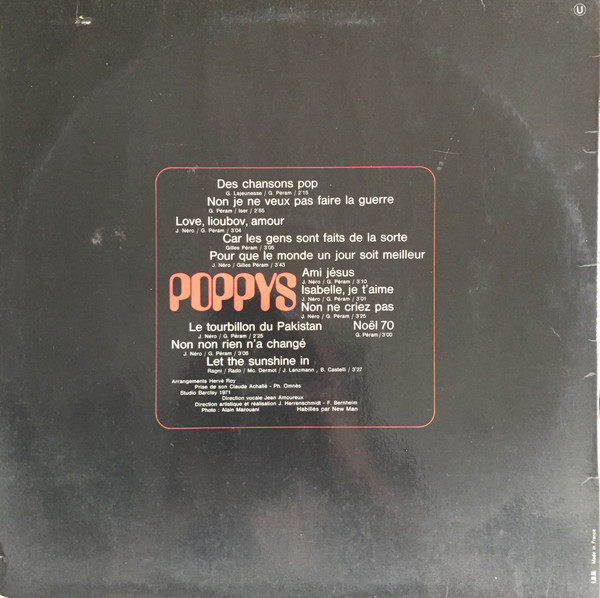 Poppys - Poppys (LP, Album)