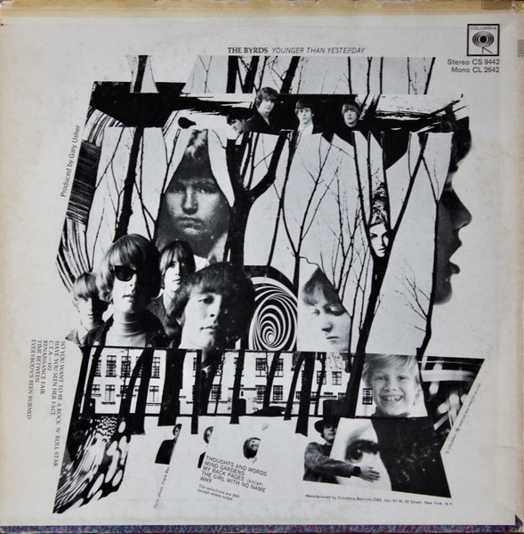The Byrds - Younger Than Yesterday (LP, Album, RE)