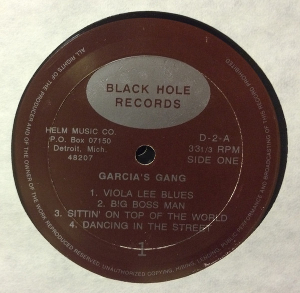 The Warlocks (4) - Garcia's Gang (2xLP, Unofficial)
