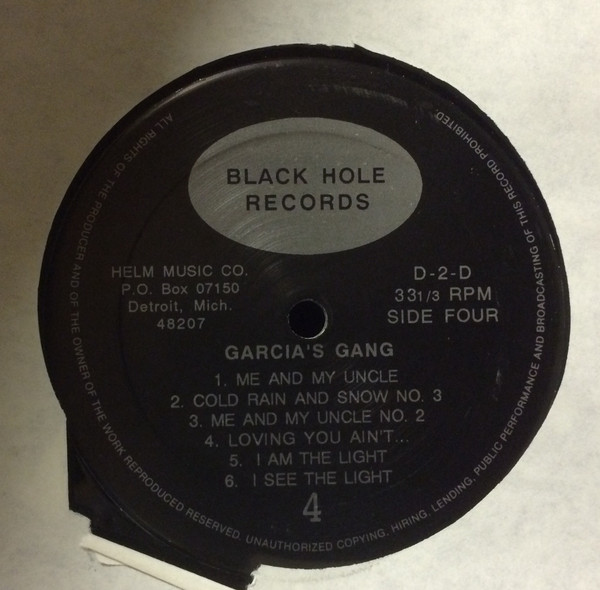 The Warlocks (4) - Garcia's Gang (2xLP, Unofficial)
