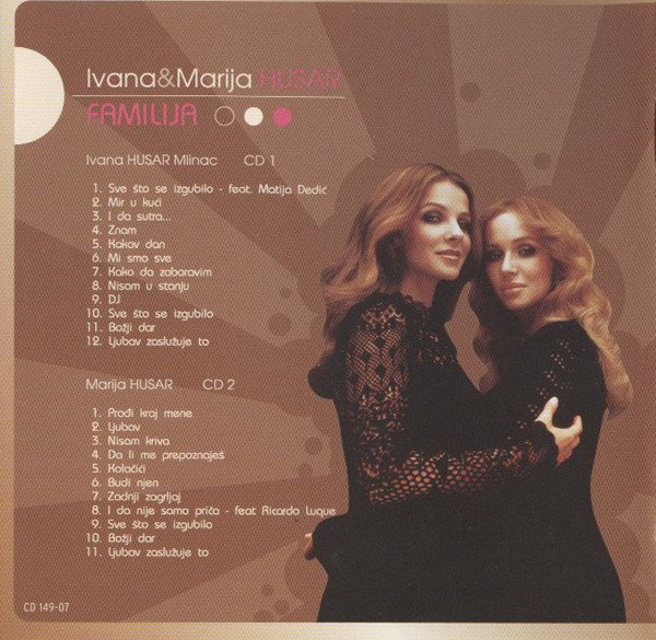 Ivana & Marija Husar - Familija (2xCD, Album)