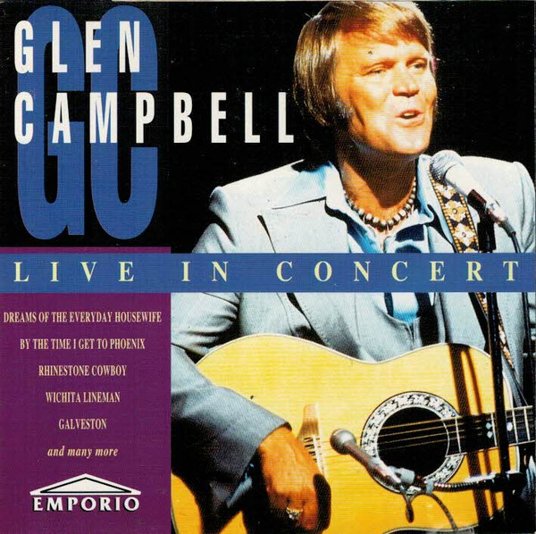 Glen Campbell - Live In Concert (CD, Album)