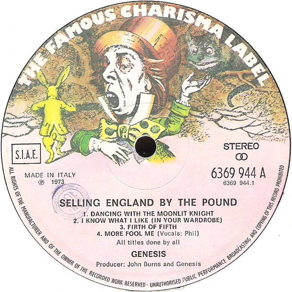 Genesis - Selling England By The Pound (LP, Album, Gat)