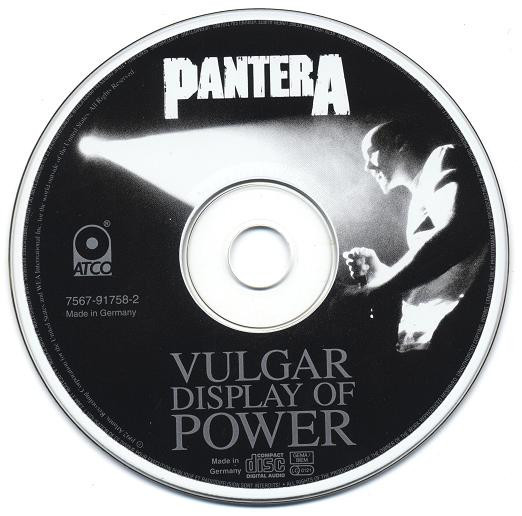 Pantera - Vulgar Display Of Power (CD, Album, RE)