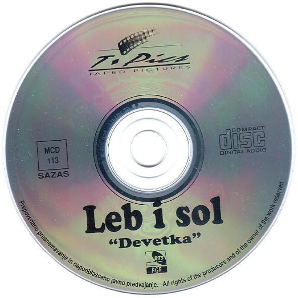 Leb I Sol - Devetka (CD, Comp)
