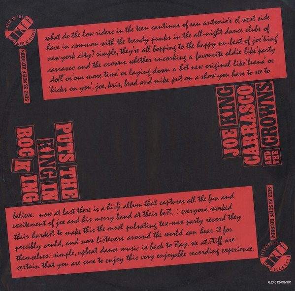 Joe King Carrasco & The Crowns - Mil Gracias A Todos Nuestros Amigos (LP, Album)