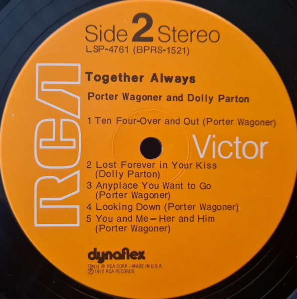 Porter Wagoner & Dolly Parton* - Together Always (LP, Album, Ind)