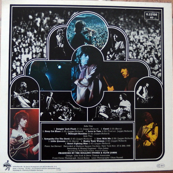 The Rolling Stones - Get Yer Ya-Ya's Out! - The Rolling Stones In Concert (LP, Album, RE)